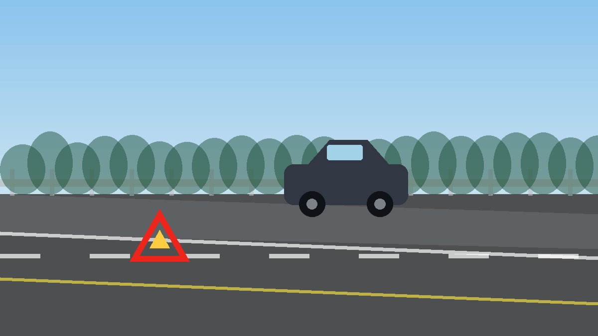 深圳道路故障安全等待现场图